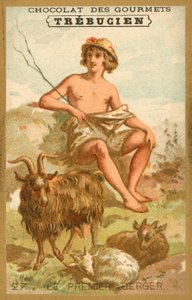 O primeiro pastor (chromolitho) de French School