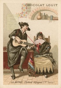 A guitarra: estudante de espanhol (século 18)
