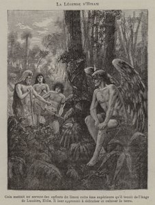 A lenda do Hiram (gravura) de French School