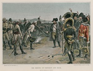 A reunião de Napoleão e Mack de French School