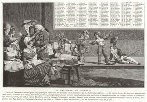 O vendedor de jornal de French School