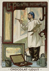 O pintor e decorador de French School