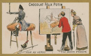 O pintor da história de French School