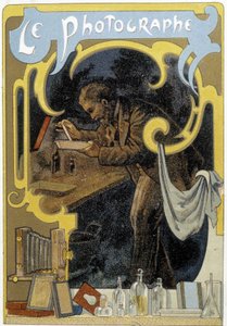 O fotógrafo - chromo de French School