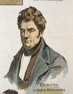 O poeta Reboul apelidado de "O Boulanger de Nîmes" (1796 - 1864) de French School