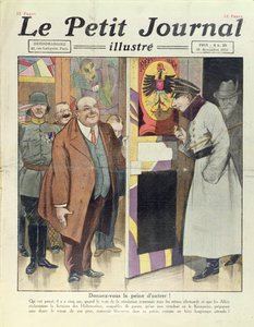 O possível retorno do príncipe herdeiro alemão, William Hohenzollern (1885-1951) à Alemanha, do Le Petit Journal, 25 de novembro de 1923