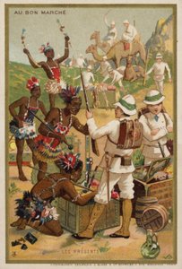 Os presentes (chromolitho) de French School