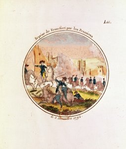 A retomada de Frankfurt pelos prussianos, 2 de dezembro de 1792 de French School