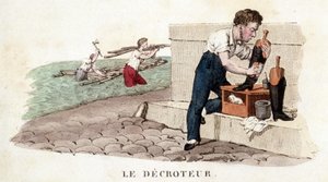 O estábulo (engraxar dos sapatos) - gravação de French School