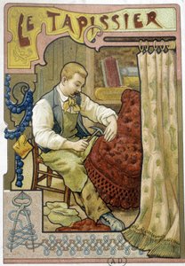 Os estofos - Chromo. de French School