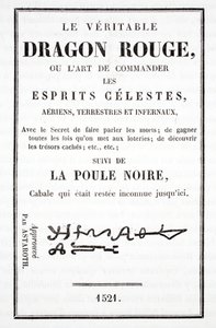 O verdadeiro Dragão Vermelho, ou a arte de controlar espíritos celestes de French School