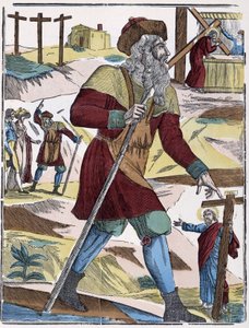 O judeu errante - imagem da Epinal de French School