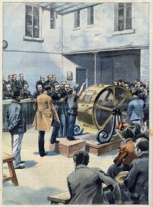 A roda da Fortuna. Sorteio de Títulos no Credit Foncier de France, em "Le Petit Parisien". de French School