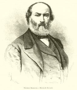 Theodore Rousseau (gravura) de French School