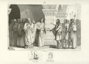 Theuderic III, rei dos francos de French School