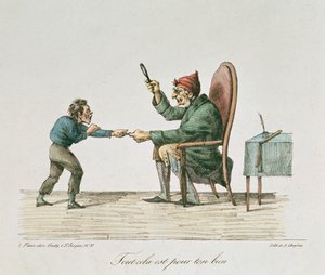 Isto é para o seu próprio bem, ilustração para LEnfant by Jules Vallès de French School