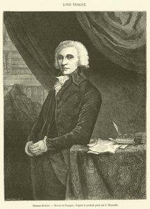Thomas Erskine (gravura) de French School