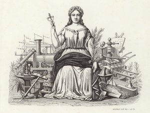 Ilustração da página de título de miniaturas tipográficas de French School