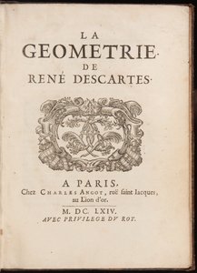 Página de título de &39;Geometria&39; por René Descartes de French School