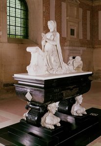 Túmulo de Diane de Poitiers (1499-1566) (mármore) de French School
