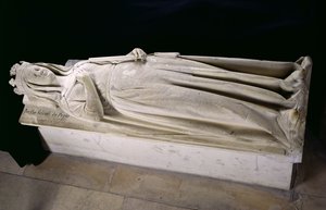 Túmulo da Rainha Berthe (726-83) de French School
