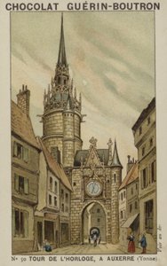 Torre do Relógio, Auxerre, Yonne de French School