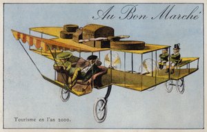 Turismo no ano 2000 (chromolitho) de French School