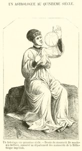 Um Astrólogo do Século XV (gravura) de French School