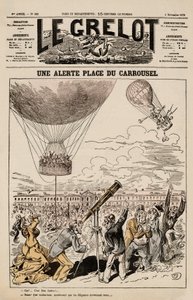 Une Alerte, Place du Carrousel, de Le Grelot, 3 de Novembro de French School