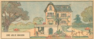 Uma Casa Bonita (cor litho) de French School