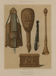 Vários objetos de French School