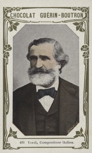 Verdi, compositor italiano (foto colorida) de French School