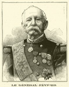 Victor Fevrier, general francês (gravura) de French School
