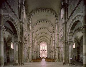 Vista do interior, 1120-50 de French School