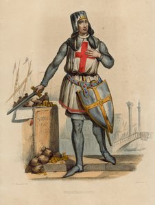 Villehardouin (gravura colorida) de French School