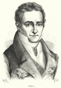 Villele (gravura) de French School
