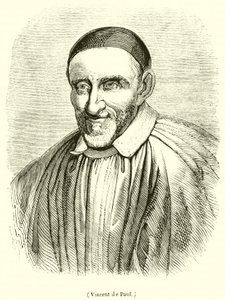 Vincent de Paul (gravura) de French School