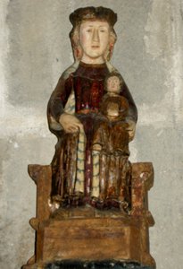 Virgem e Criança (madeira)