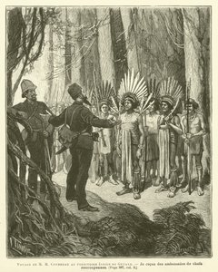 Voyage De M H Coudreau Au Territoire Indien De Guyane (gravura) de French School