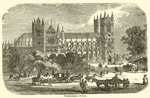 Abadia de Westminster (gravura) de French School