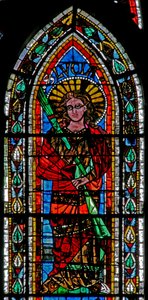 Janela w202 retratando St Lucy de French School