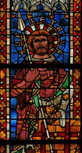 Janela w203 retratando St Demetrius de French School