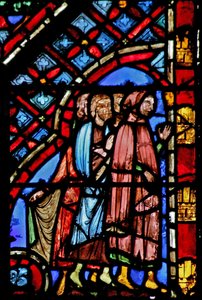 Janela w2 os israelitas partem Ex XIV 19-20 de French School