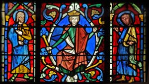 Window w6R the Tree of Jesse: profetas e reis de French School