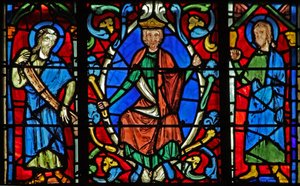 Window w6R the Tree of Jesse: profetas e reis de French School