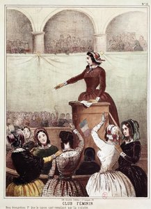 Clube da Mulher (Litografia) de French School