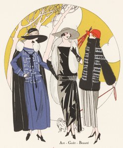 Moda feminina para o dia do estilista Lucien Lelong de French School