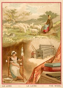 Lã (chromolitho) de French School
