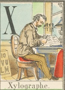 X: Xilogravura de French School
