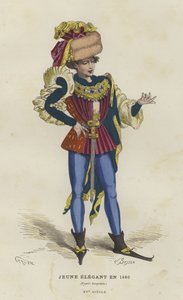 Jovem dândi, 1480 de French School
